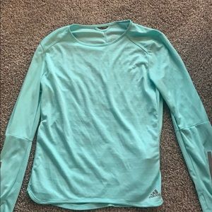 ADIDAS long sleeve workout shirt